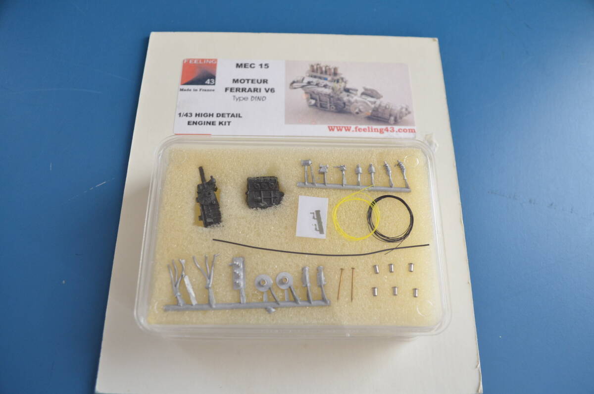 ★ 1/43 Feeling43 Engine kit Ferrari V6 type DINO_画像1