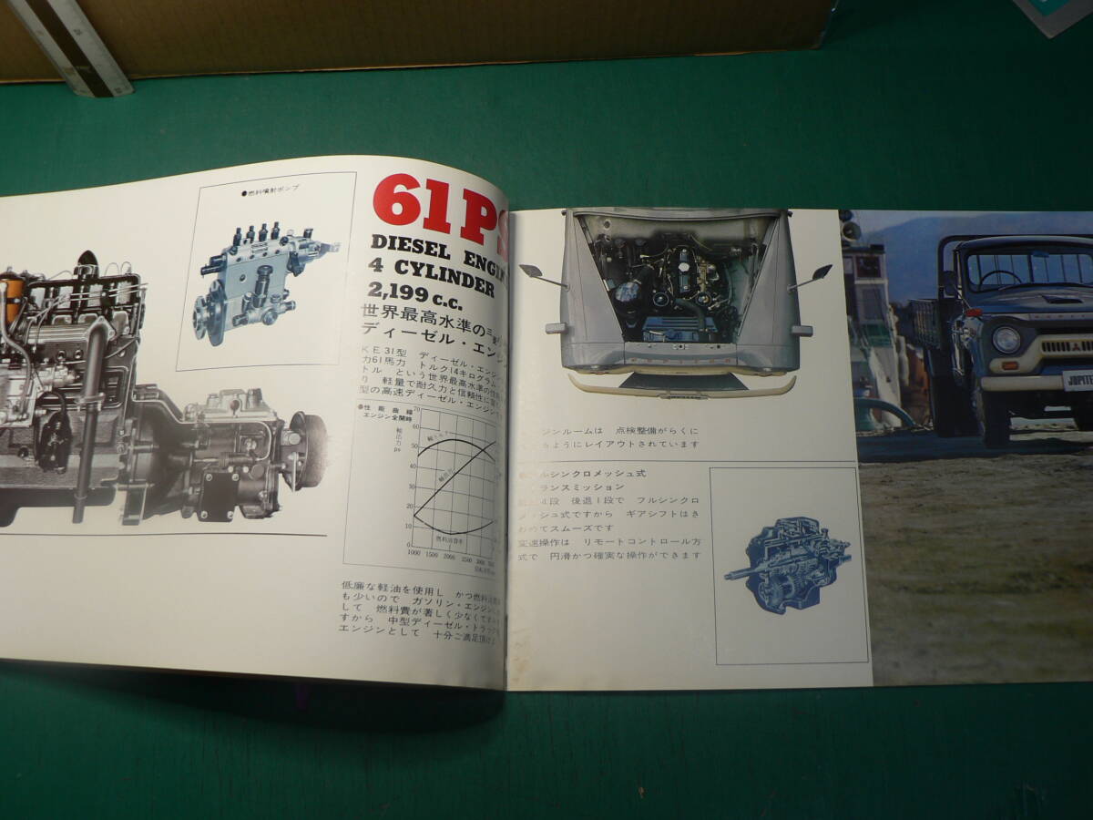 パンフ トラック 三菱トラック ジュピター チラシ カタログの画像3