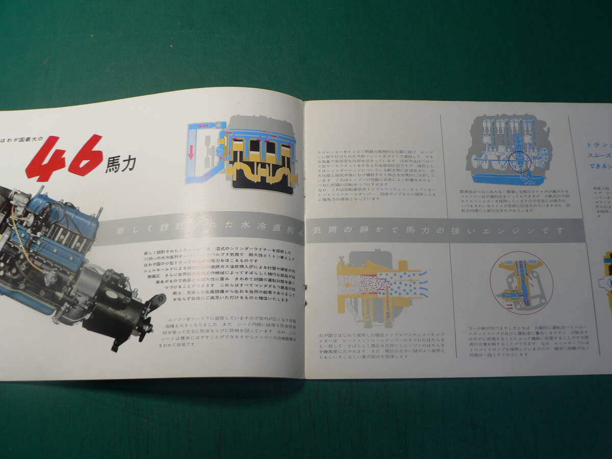 パンフ トラック マツダ D1100 東洋工業 カタログ チラシの画像3