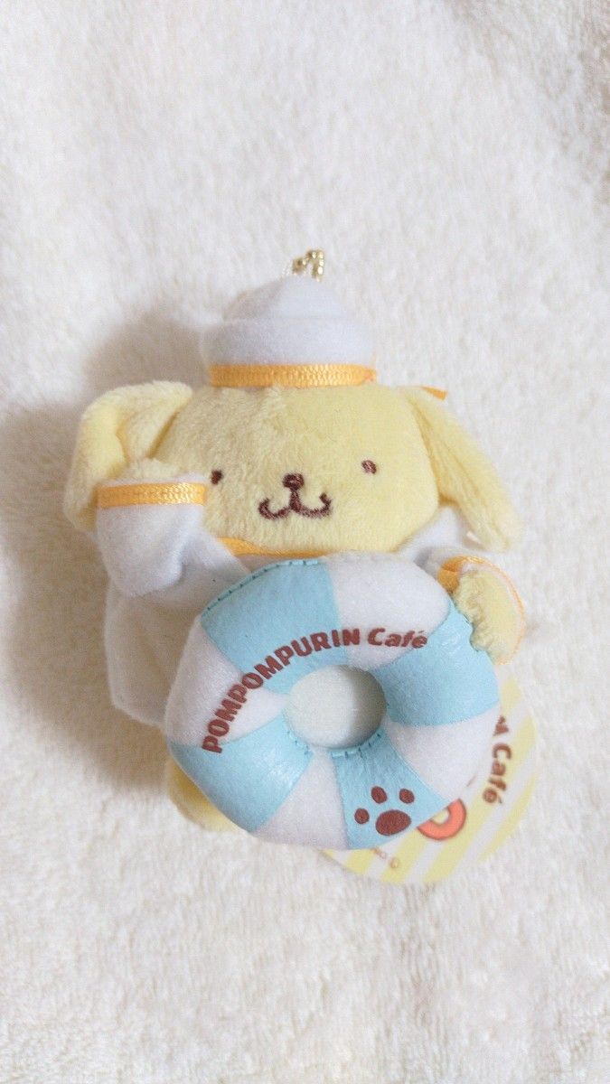 サンリオ ポムポムプリン ポムポムプリンカフェ すいへい 浮き輪 サンリオ ポムポムプリン ポムポムプリンカフェ すいへい 浮き輪