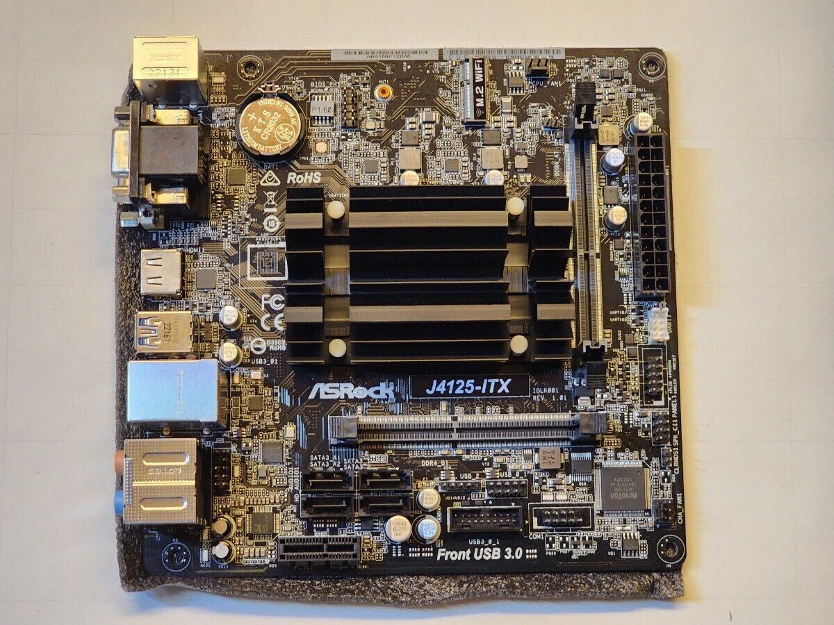 ASRock マザーボード J4125-ITXの画像2