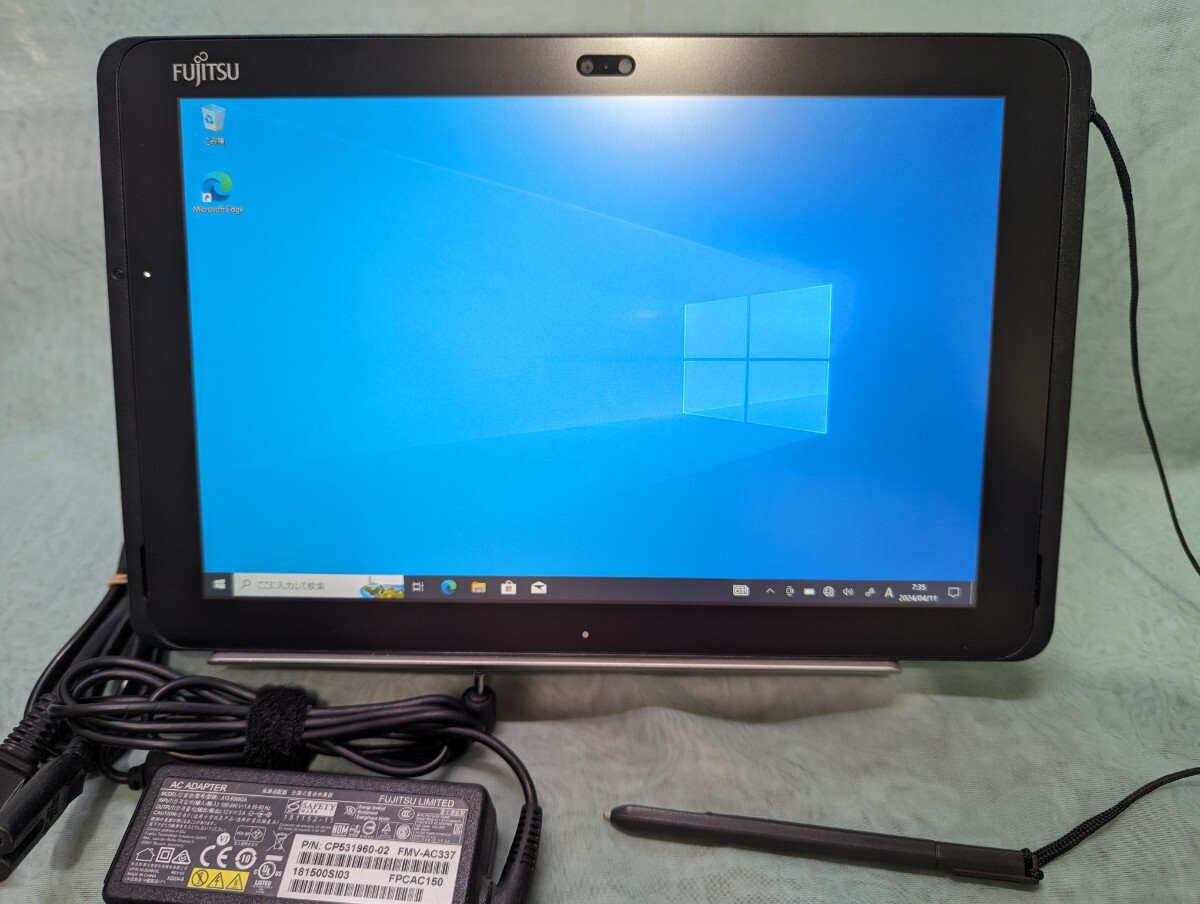 Fujitsu タブレット-ARROWS Tab Q508/SE (CPU Atom x7 SSD128GB の画像1