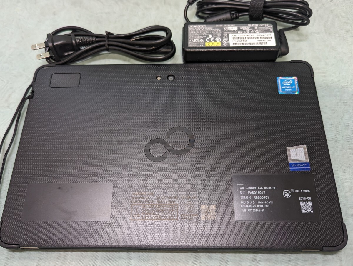 Fujitsu планшет -ARROWS Tab Q508/SE (CPU Atom x7 SSD128GB