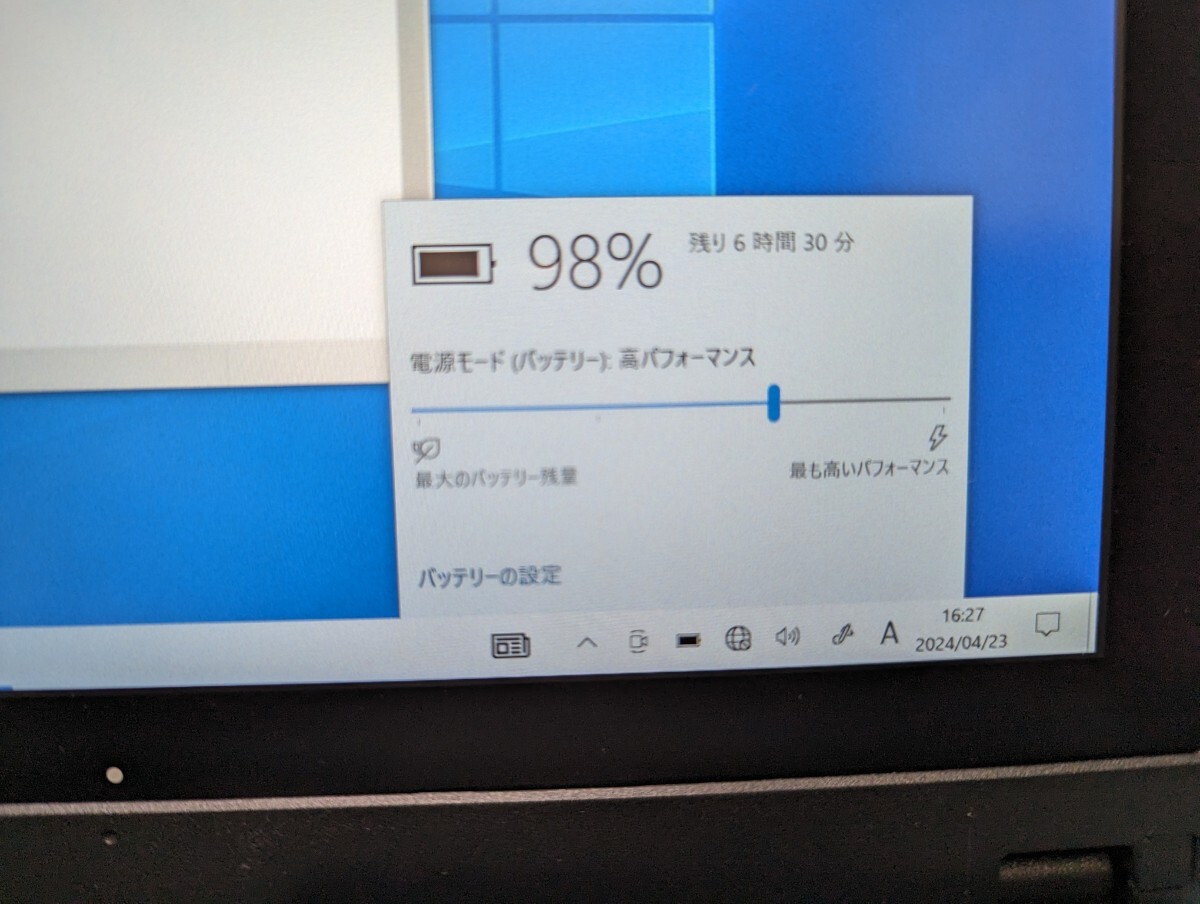 Fujitsu タブレット ARROWS Tab Q508/SE (SSD128GB)/キーボード付の画像6