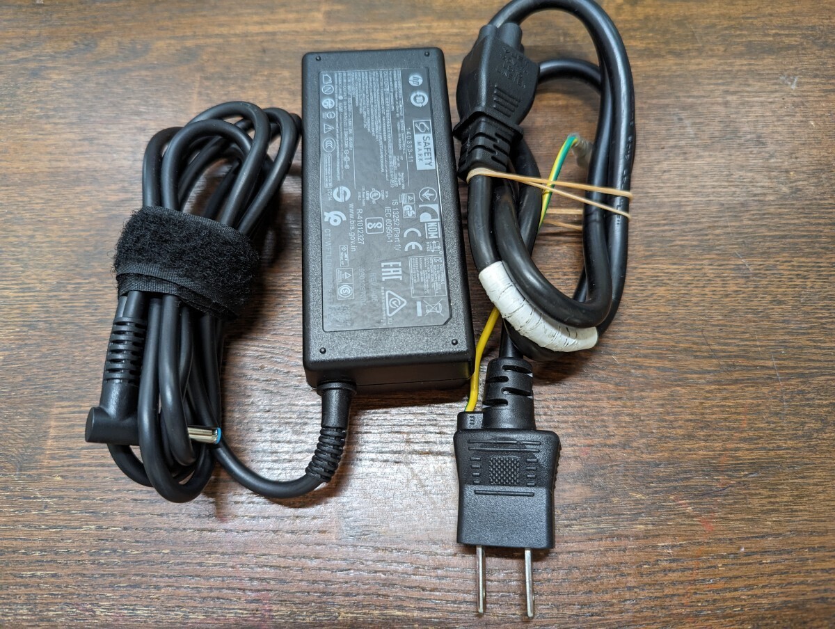 HP 純正 65w Adapter /コネクター4.5㎜ /PPP009Aの画像1