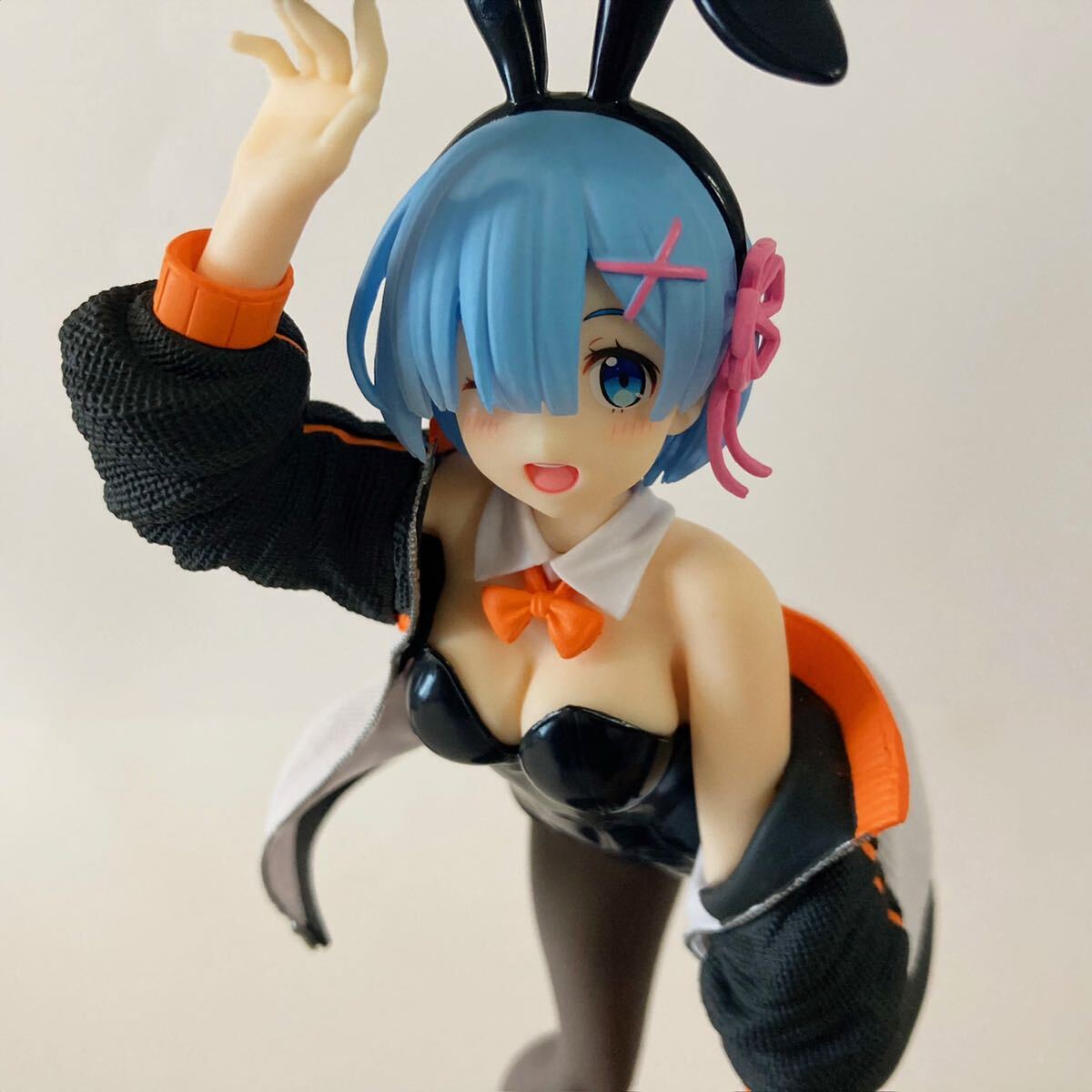 美品★Re:ゼロから始める異世界生活 リゼロ コアフル フィギュア レム ジャンパーバニー ver Coreful Figure Re:ZERO REM jacket Bunny_画像4