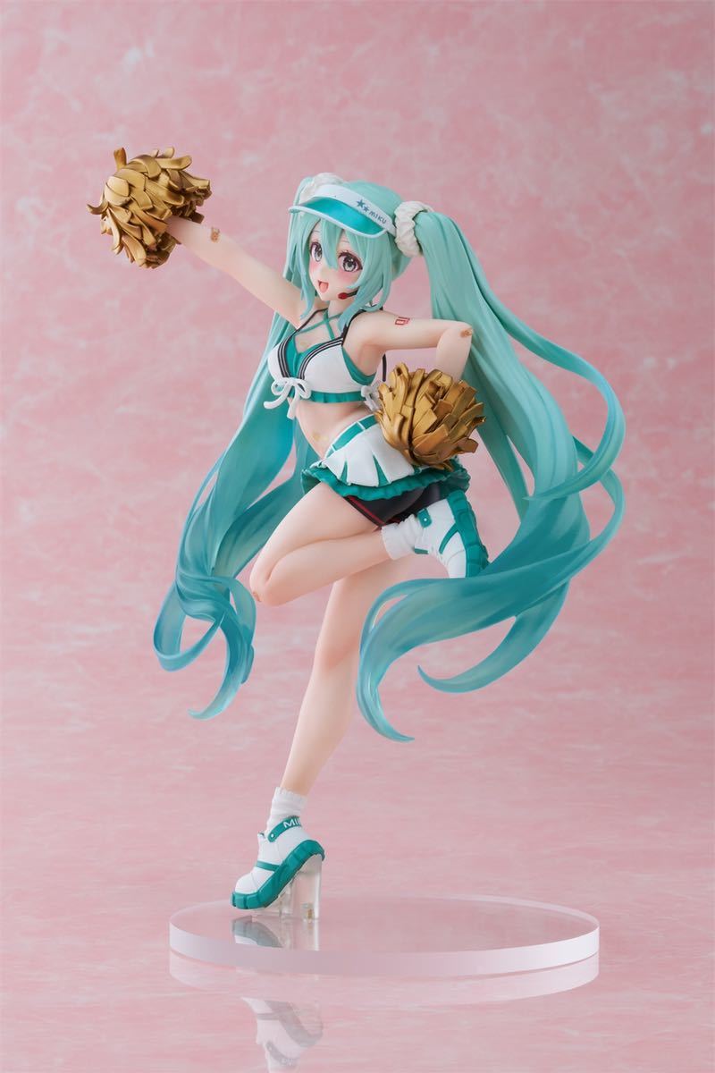 未開封★初音ミク ファッション フィギュア ユニフォームver チアガール タイトー HATSUNE MIKU Fashion Figure Uniform Taito ANIMEの画像4