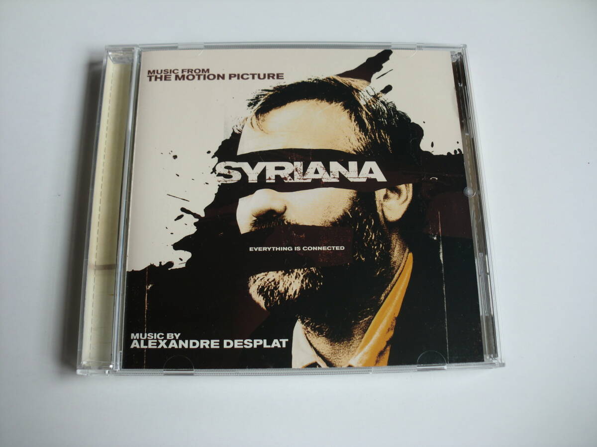 アレクサンドル・デスプラ 「シリアナ　SYRIANA」OST　　1７曲　輸入盤_画像1