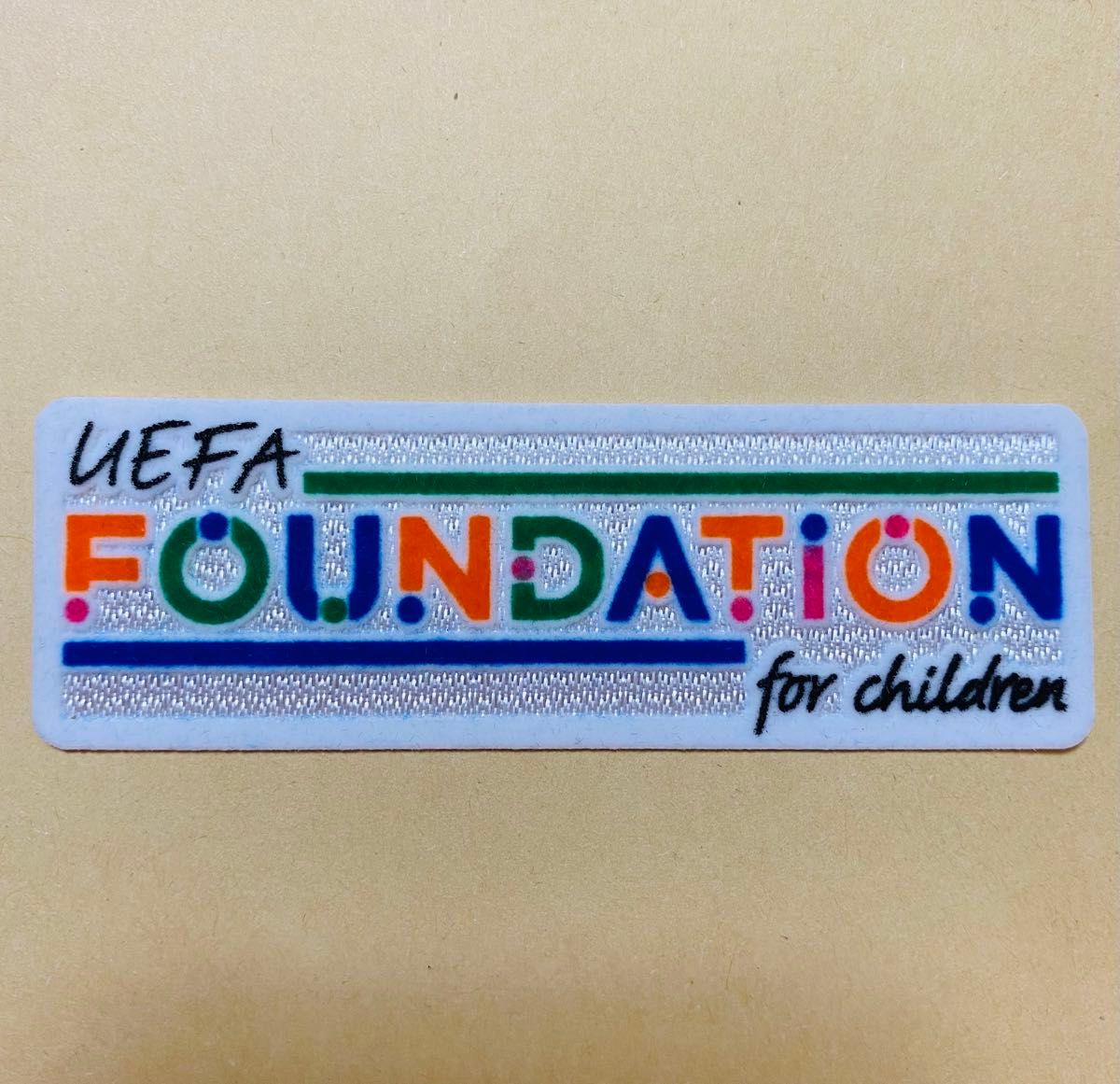 UEFA Foundation パッチ チャンピオンズリーグ・EL・EURO用 UEFA Foundation パッチ チャンピオンズリーグ・EL・EURO用