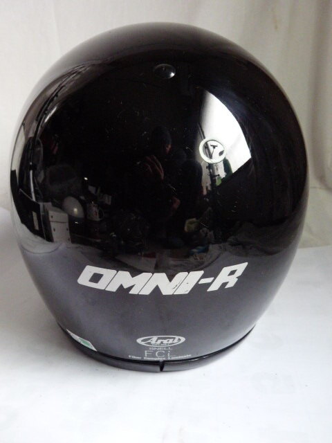 ARAI アライ フルフェイスヘルメット OMNI-R オムニR◆57-58ｃｍ Mサイズ Snellの画像4