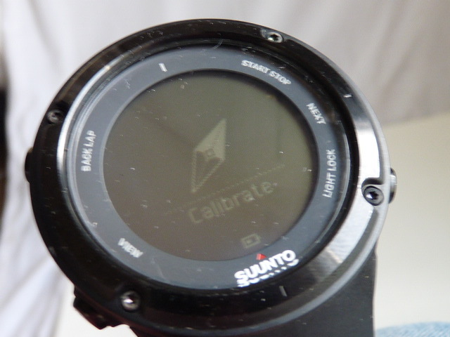 SUUNTO スント AMBIT2 アンビット2 ◆腕時計 ブラック 充電式の画像3