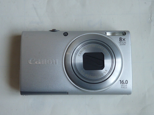 良品◆キャノン Canon PowerShot A4000 IS バッテリー付き コンパクトデジタルカメラの画像1