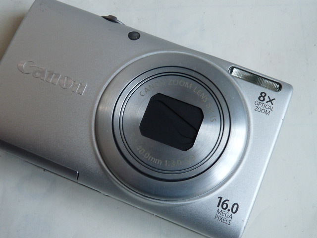 良品◆キャノン Canon PowerShot A4000 IS バッテリー付き コンパクトデジタルカメラの画像2