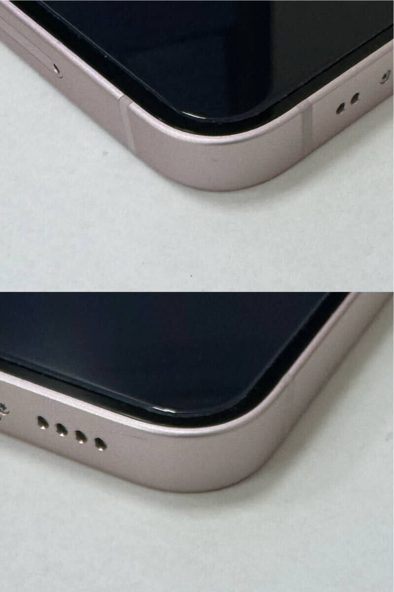 送料無料 Apple iPhone 13 mini 128GB ピンク SIMフリー 付属品未使用 ジャンクの画像7