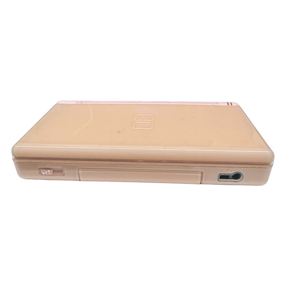 Nintendo DS Lite 任天堂 ニンテンドーDS Nintendo DS Lite USG-001 ピンク 本体 ジャンク品 どうぶつの森付属 セット販売 10161の画像3