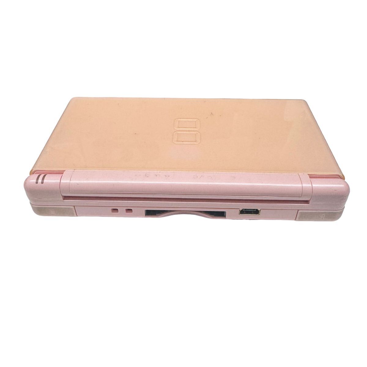 Nintendo DS Lite 任天堂 ニンテンドーDS Nintendo DS Lite USG-001 ピンク 本体 ジャンク品 どうぶつの森付属 セット販売 10161の画像5