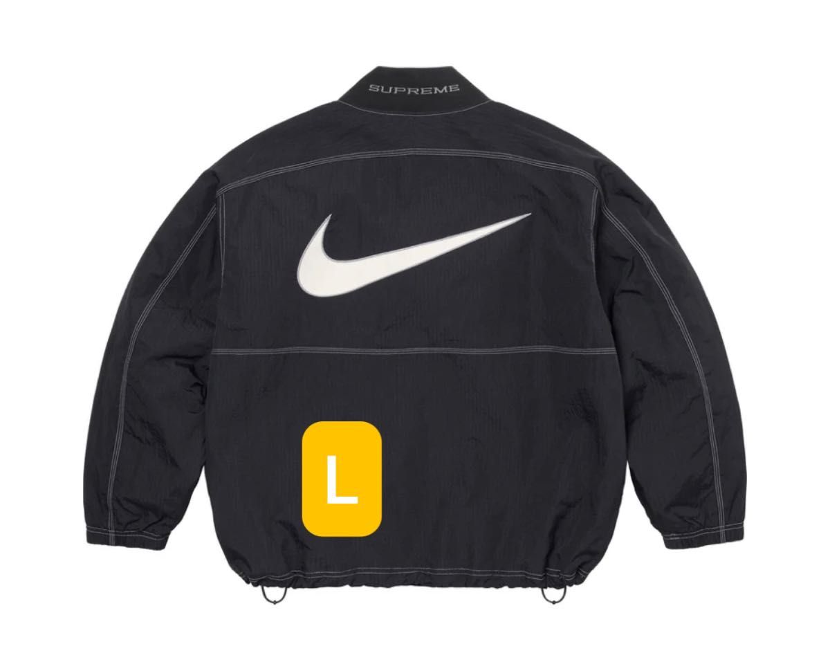 Supreme@/Nike@ Ripstop Pullover Black L|Yahoo!フリマ(旧 Supreme@/Nike@ Ripstop Pullover Black L|Yahoo!フリマ(旧