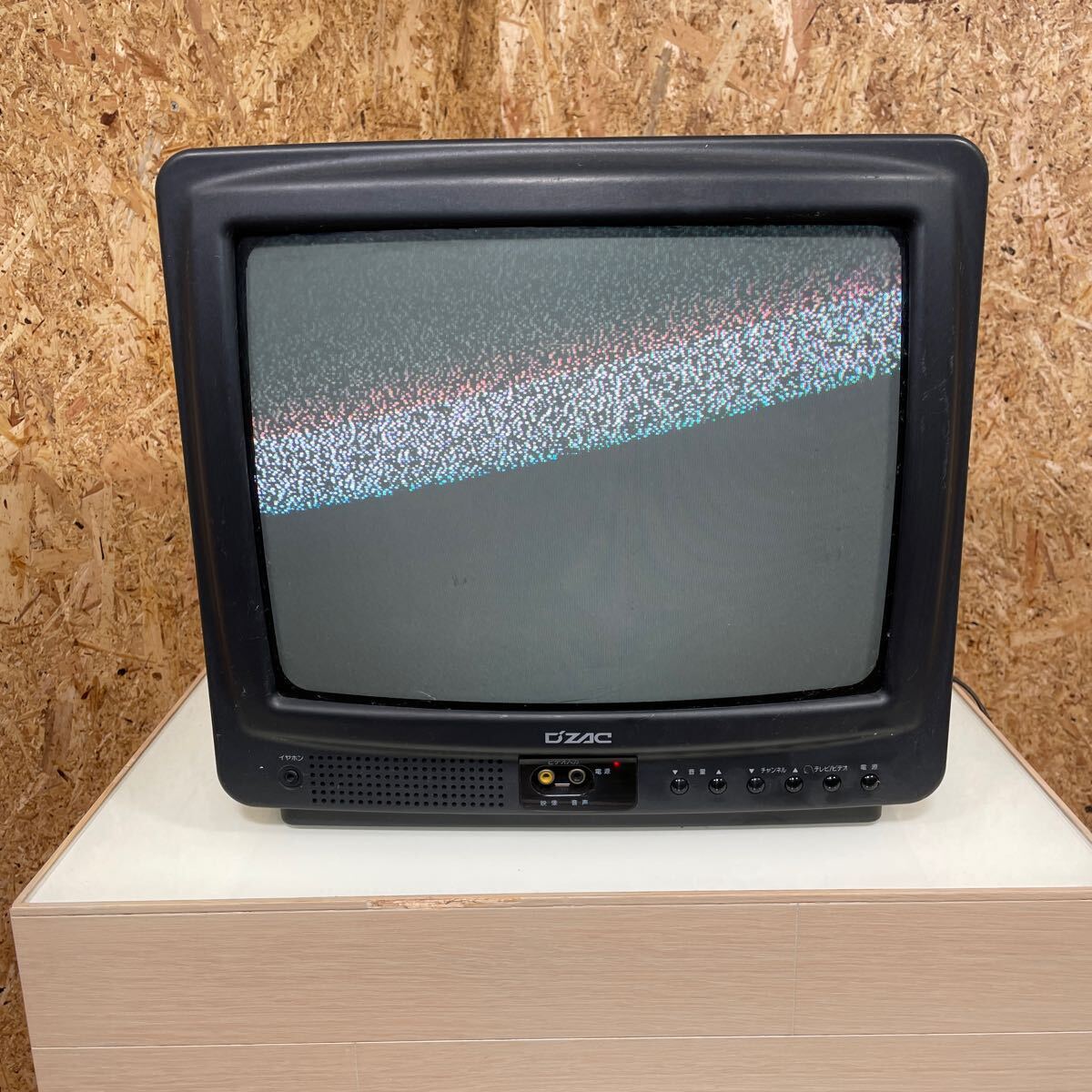 ブラウン管 カラーテレビ/ビデオ DZAC C14K1 オンキョー 94年製 ブラウン管テレビ 通電確認済みの画像2