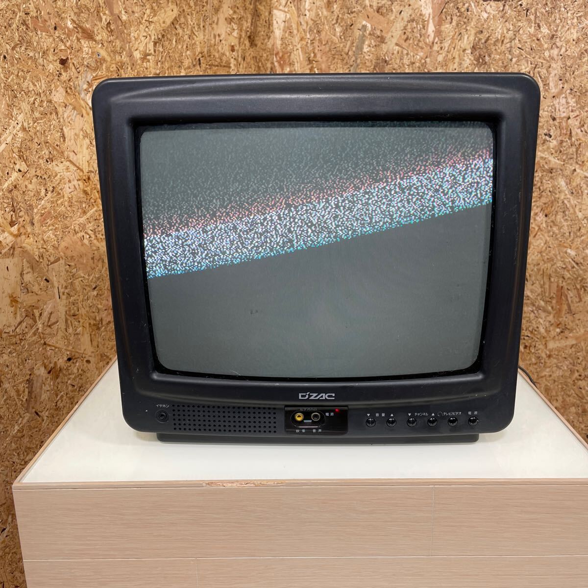 ブラウン管 カラーテレビ/ビデオ DZAC C14K1 オンキョー 94年製 ブラウン管テレビ 通電確認済みの画像3