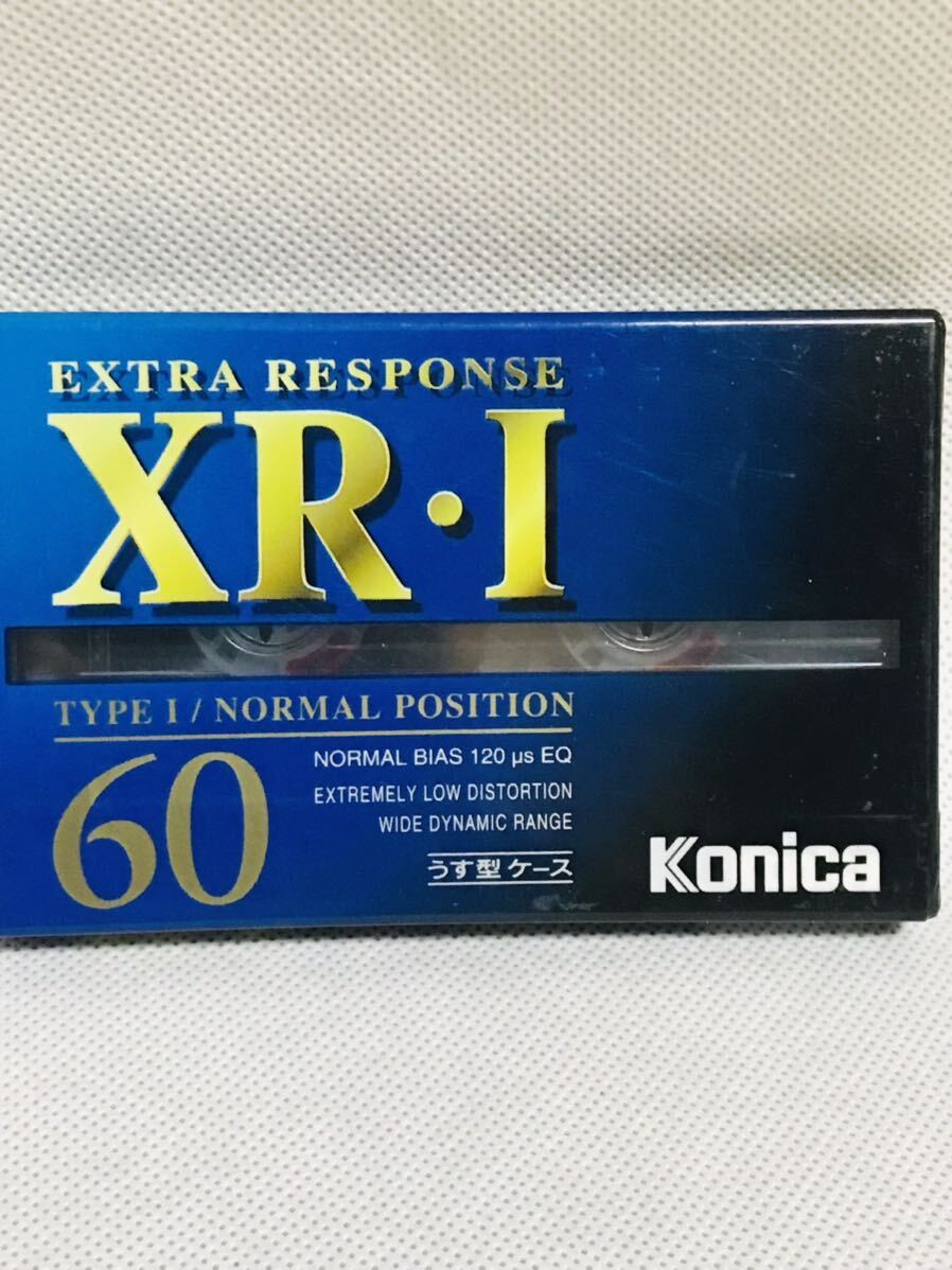 コニカ/カセットテープ/XR・I/60分/ノーマルポジション/未使用_画像1