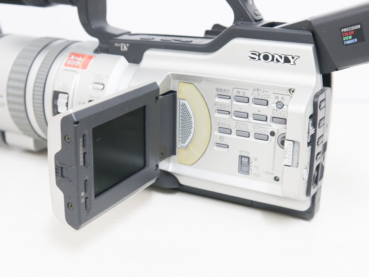 SONY ソニー DCR-VX2000 NTSC 3CCD デジタルビデオカメラ 通電確認済みの画像6