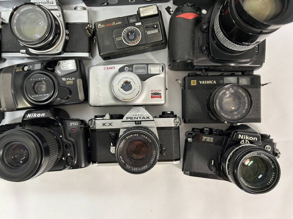 カメラ 20点セット まとめ Canon キャノン Nikon ニコン YASHICA ヤシカ PENTAX ペンタックス ジャンク品_画像5