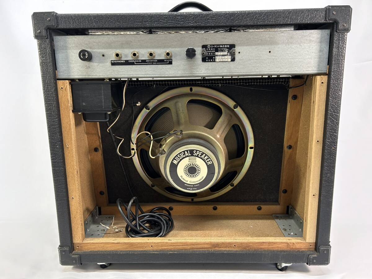 Roland ローランド アンプ JC-50 JAZZ CHORUS-50 オーディオ 音響機器 通電のみ確認済の画像4