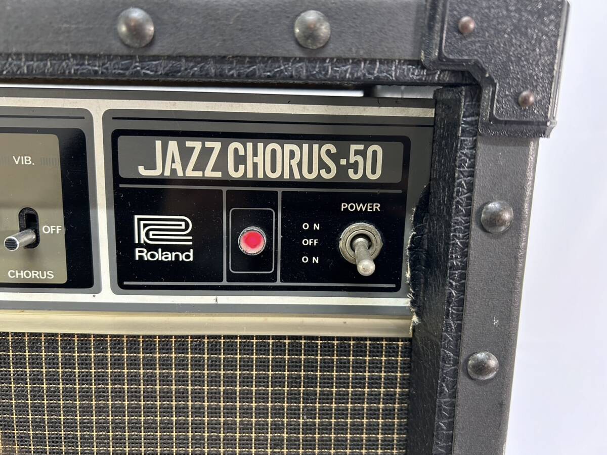 Roland ローランド アンプ JC-50 JAZZ CHORUS-50 オーディオ 音響機器 通電のみ確認済の画像7