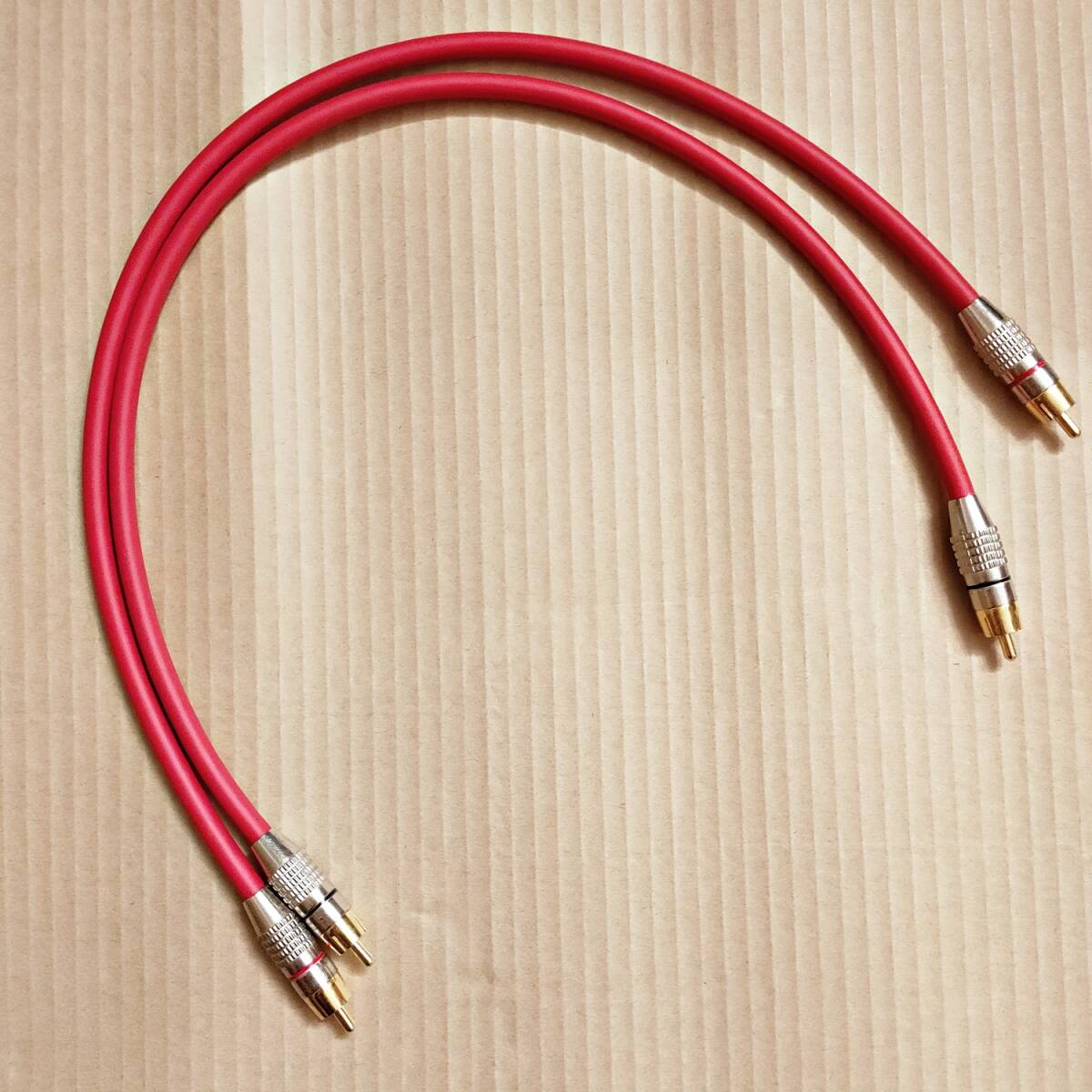 MOGAMI ( Moga mi) / 2534 использование RCA кабель красный 4 сердцевина VERSION 45cm 2 шт [ контрольный номер :4]