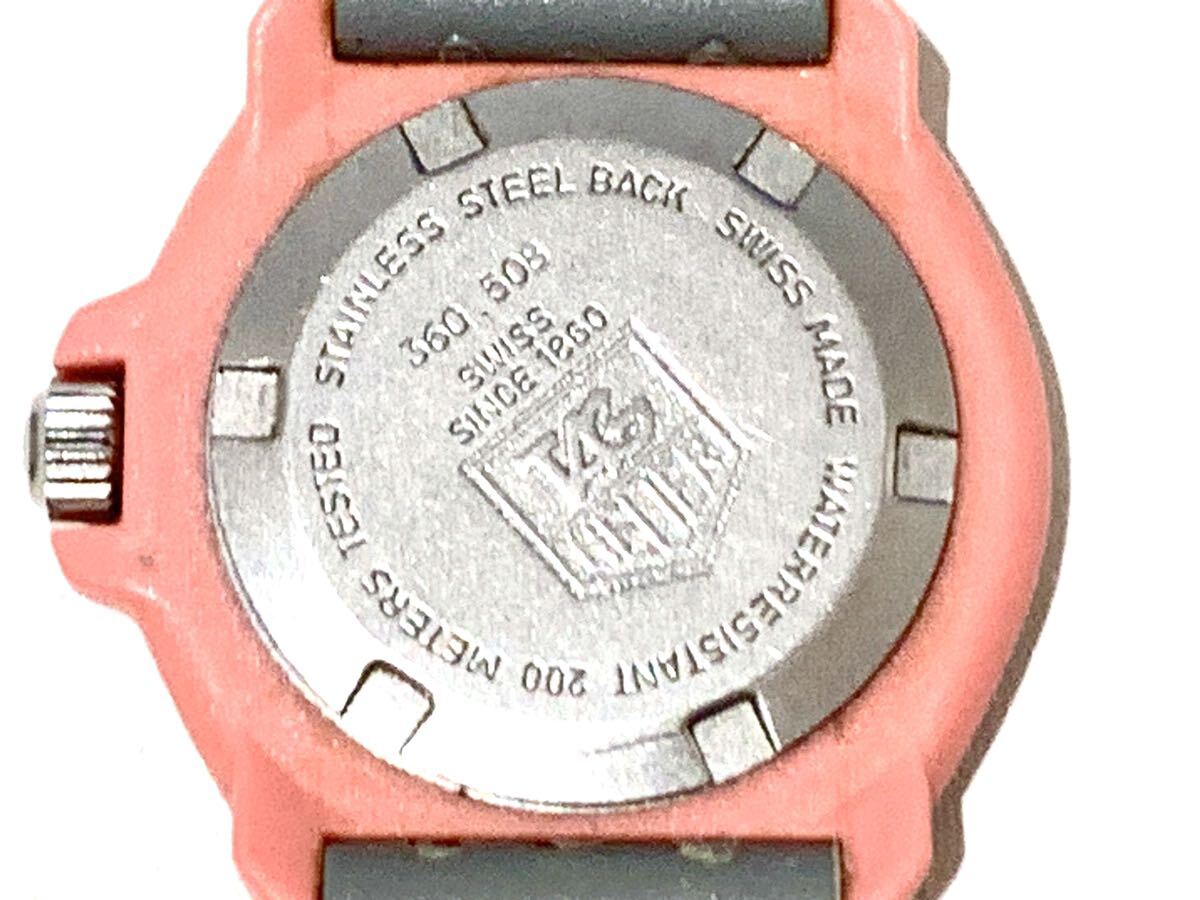 （TY1217）【稼働品】TAG HEUER タグホイヤー 360.508 フォーミュラ1 プロフェッショナル 200M レディース クォーツ 腕時計 の画像5