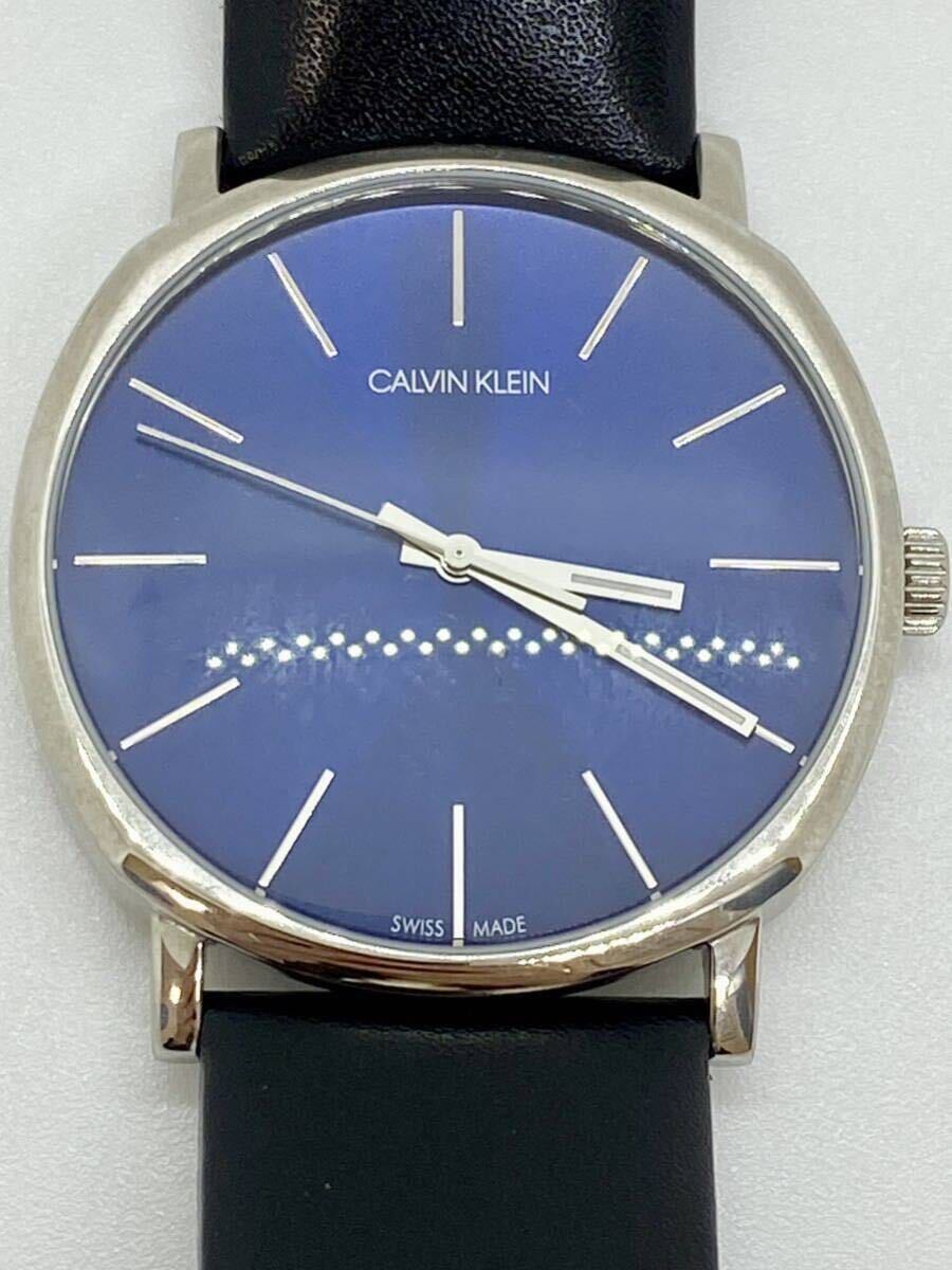 （I 148 a） Calvin Klein カルバン・クライン メンズ腕時計 中古／不動／現状品 K8Q 311の画像2