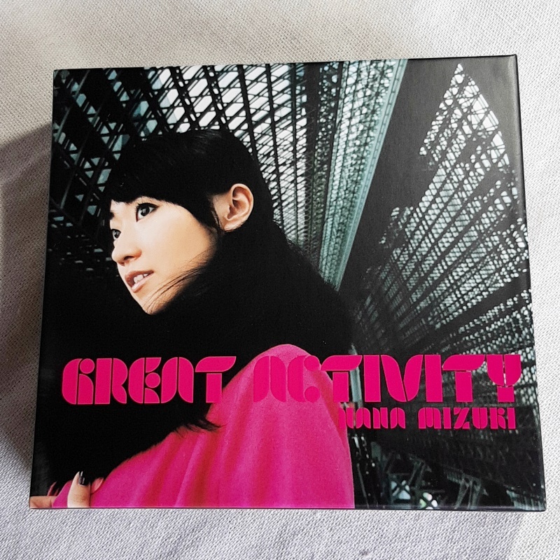 水樹 奈々「GREAT ACTIVITY(2007年限定製造盤)」＊2007年リリース・6th作（DVD 「NANA SUMMER FESTA 2007 DIGEST」付）＊開封のみ・未使用_画像1