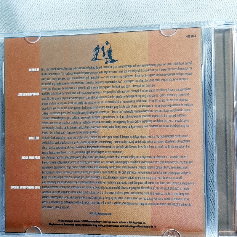 BLACK EYED PEAS「BRIDGING THE GAP」＊2000年リリース・2ndアルバム　＊DJプレミア、デ・ラ・ソウル、メイシー・グレイ他がゲスト参加_画像3