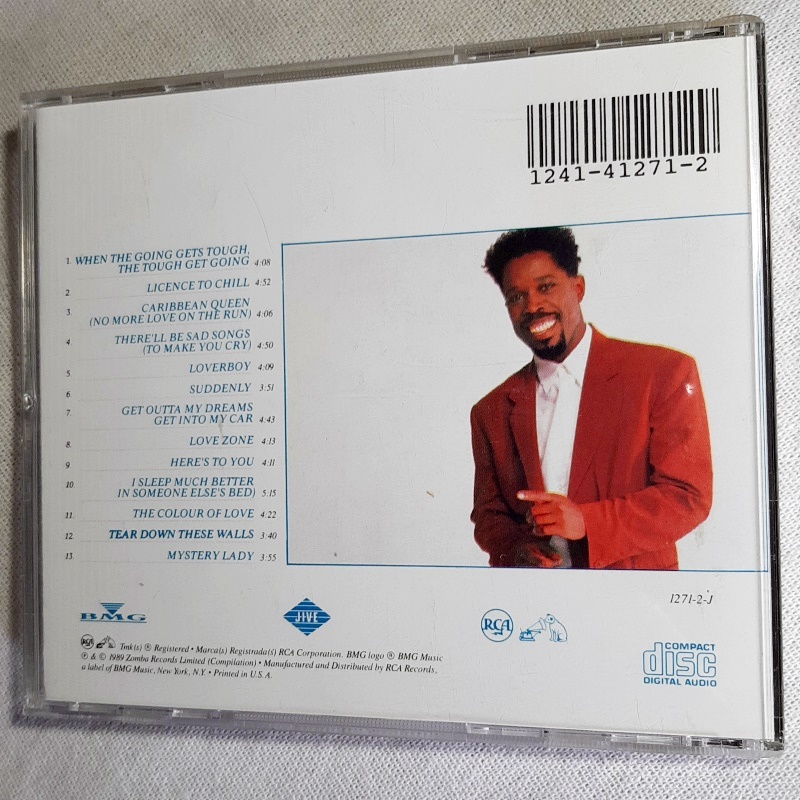 BILLY OCEAN「GREATEST HITS」＊ビリー・オーシャン絶頂期のヒット曲を集めたベスト盤_画像2