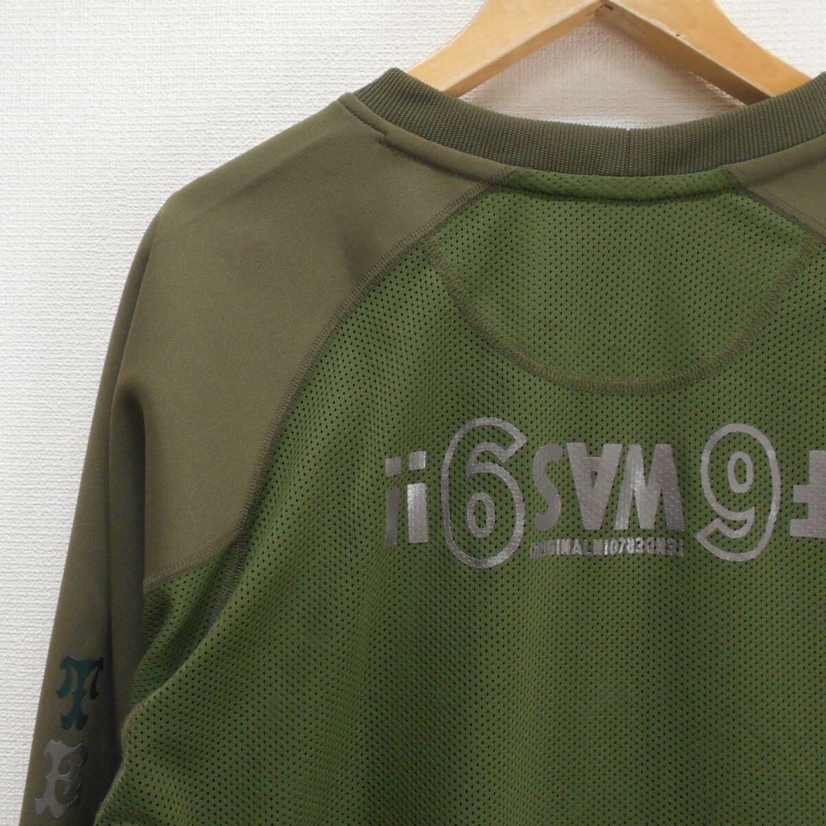 TENDERLOIN テンダーロイン MIX MESH JERSEY BS OLIVE ミックス TENDERLOIN テンダーロイン MIX MESH JERSEY BS OLIVE ミックス