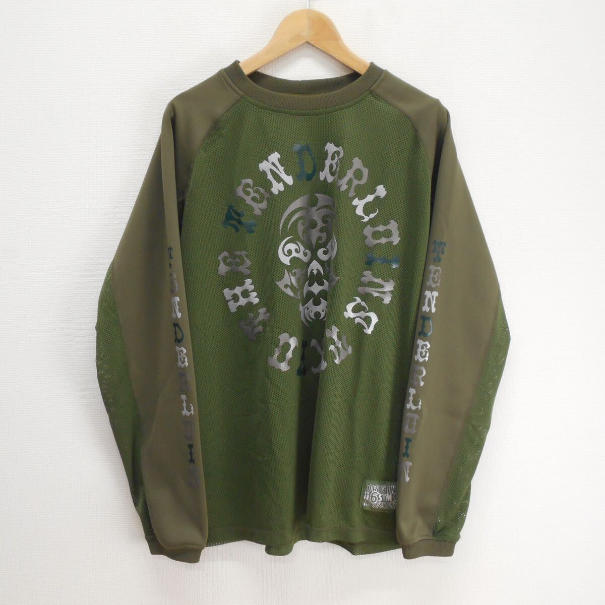 TENDERLOIN テンダーロイン MIX MESH JERSEY BS OLIVE ミックス TENDERLOIN テンダーロイン MIX MESH JERSEY BS OLIVE ミックス