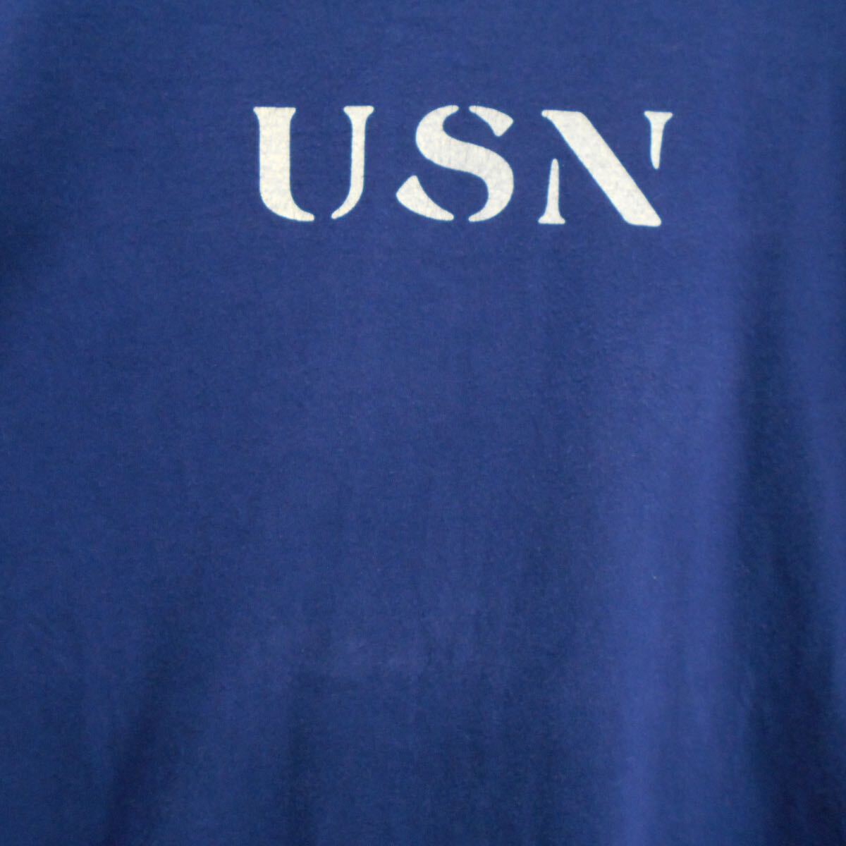 BUZZ RICKSON'S バズリクソンズ L/S T-SHIRT VF-103 SLUGGERS USN 長袖 Tシャツ ロンT カットソー M 10115875の画像4