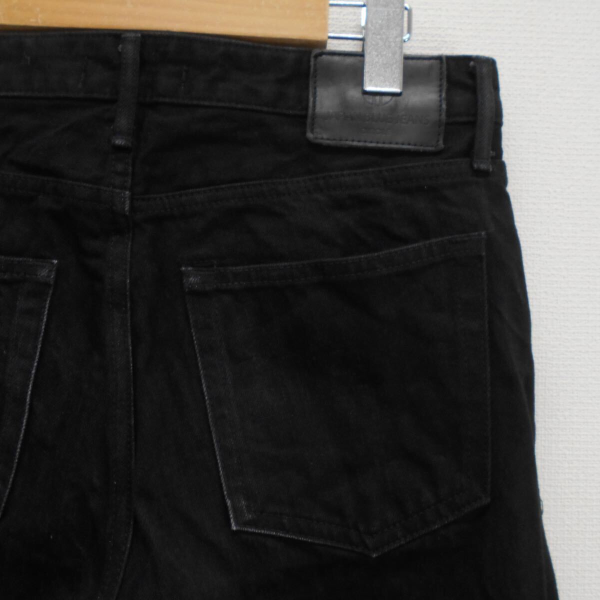 JAPAN BLUE JEANS ジャパンブルージーンズ J316 BLACK STRAIGHT ブラックストレート タイト 14oz デニムパンツ ジーンズ 31 10115664_画像5