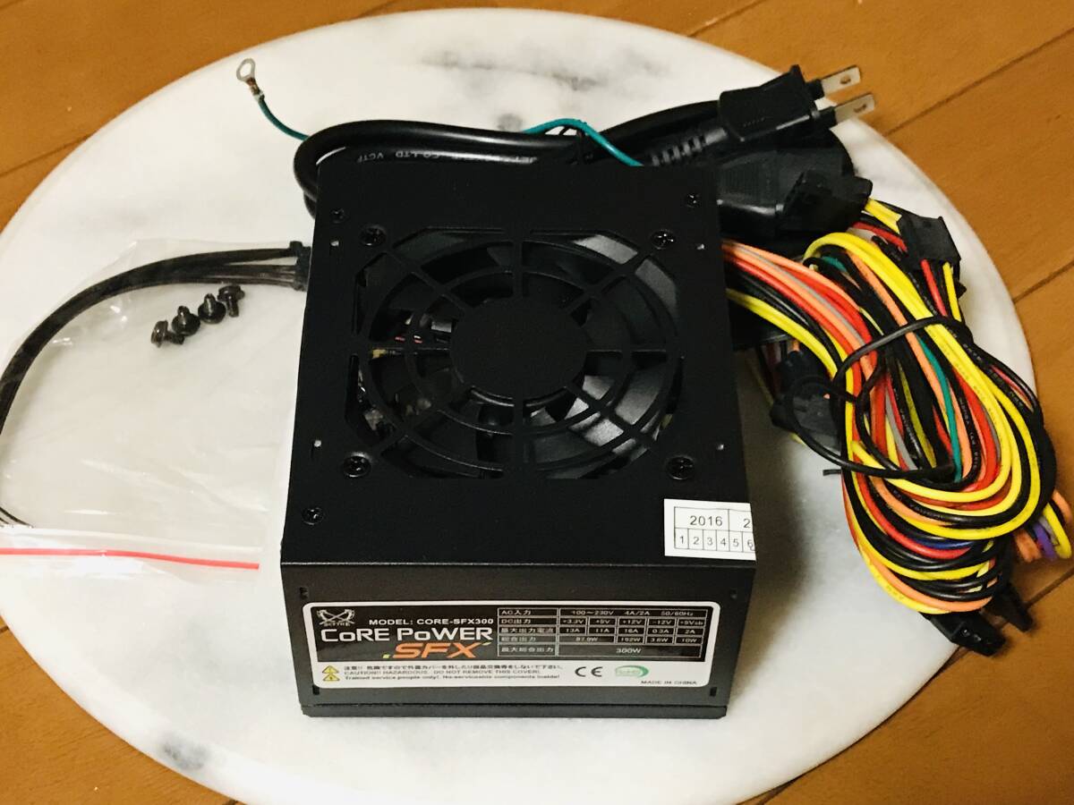 ★新品未使用★SCYTHE CORE POWER SFX(CORE-SFX300) 300W SFX電源ユニット PCパーツ★即決★の画像2