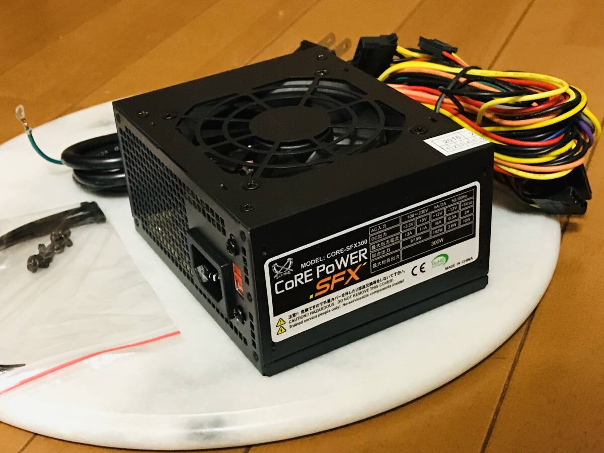 ★新品未使用★SCYTHE CORE POWER SFX(CORE-SFX300) 300W SFX電源ユニット PCパーツ★即決★の画像6