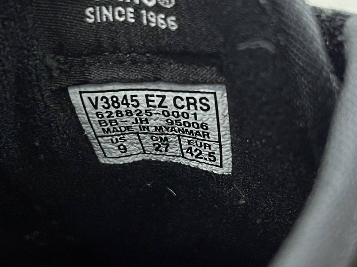 送料無料S84557 VANS UNION2 EZ CRS ユニオン2 EZ CRS V3845 EZ CRS BLACK スニーカー ローファー 27cm_画像6
