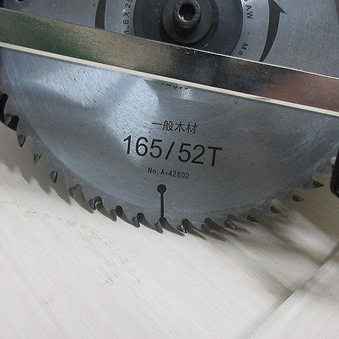 【中古品】マキタmakita【電気マルノコ M565】丸のこ 丸鋸 165mm 切断機 通電確認済の画像7