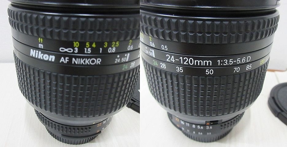 ★ニコン Nikon AF NIKKOR 24-120mm 1:3.5-5.6 D 一眼カメラ用レンズ★HB-11レンズフード付き★の画像3