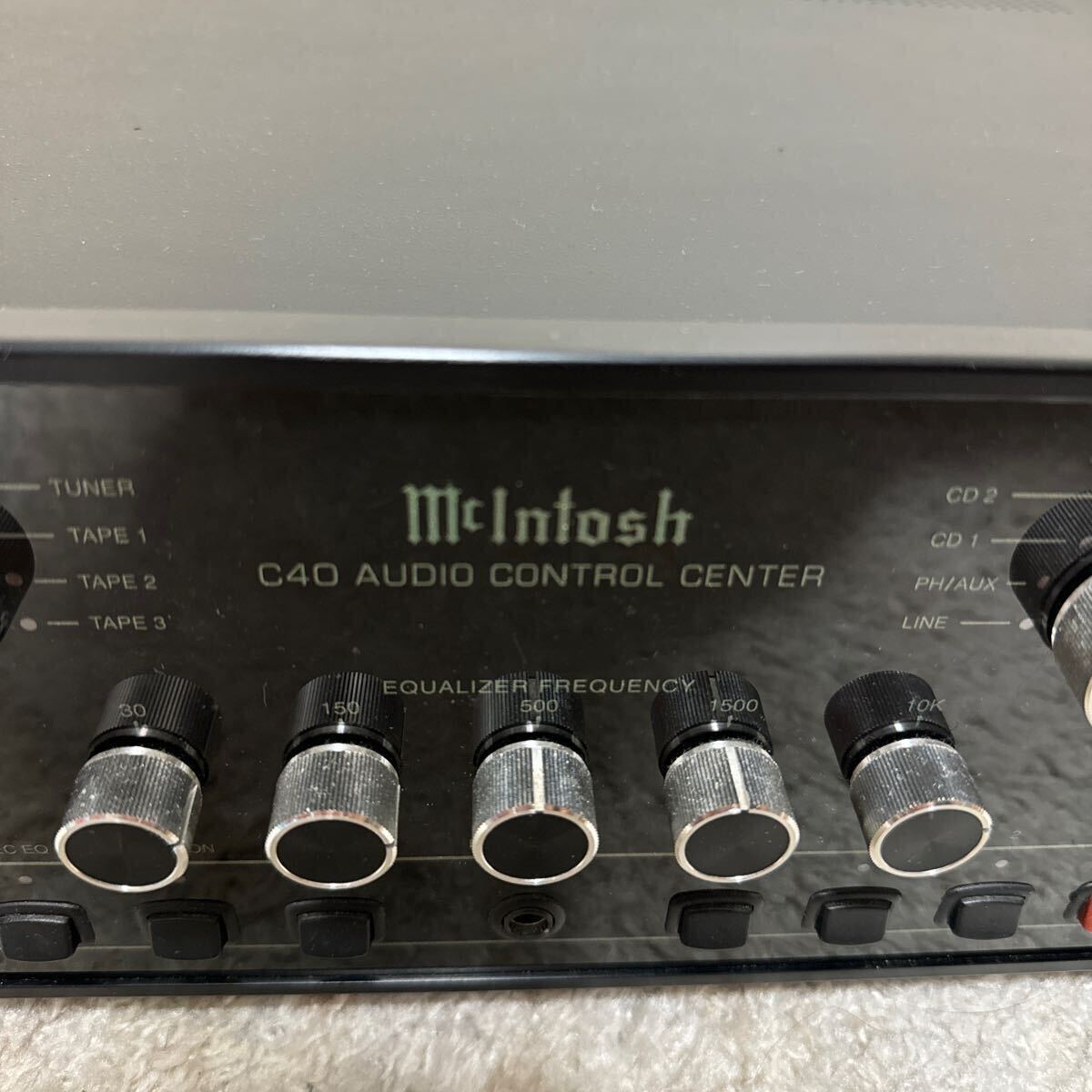 McIntosh C40 マッキントッシュ プリメインアンプ AMPLIFIER 音響機材 _画像2