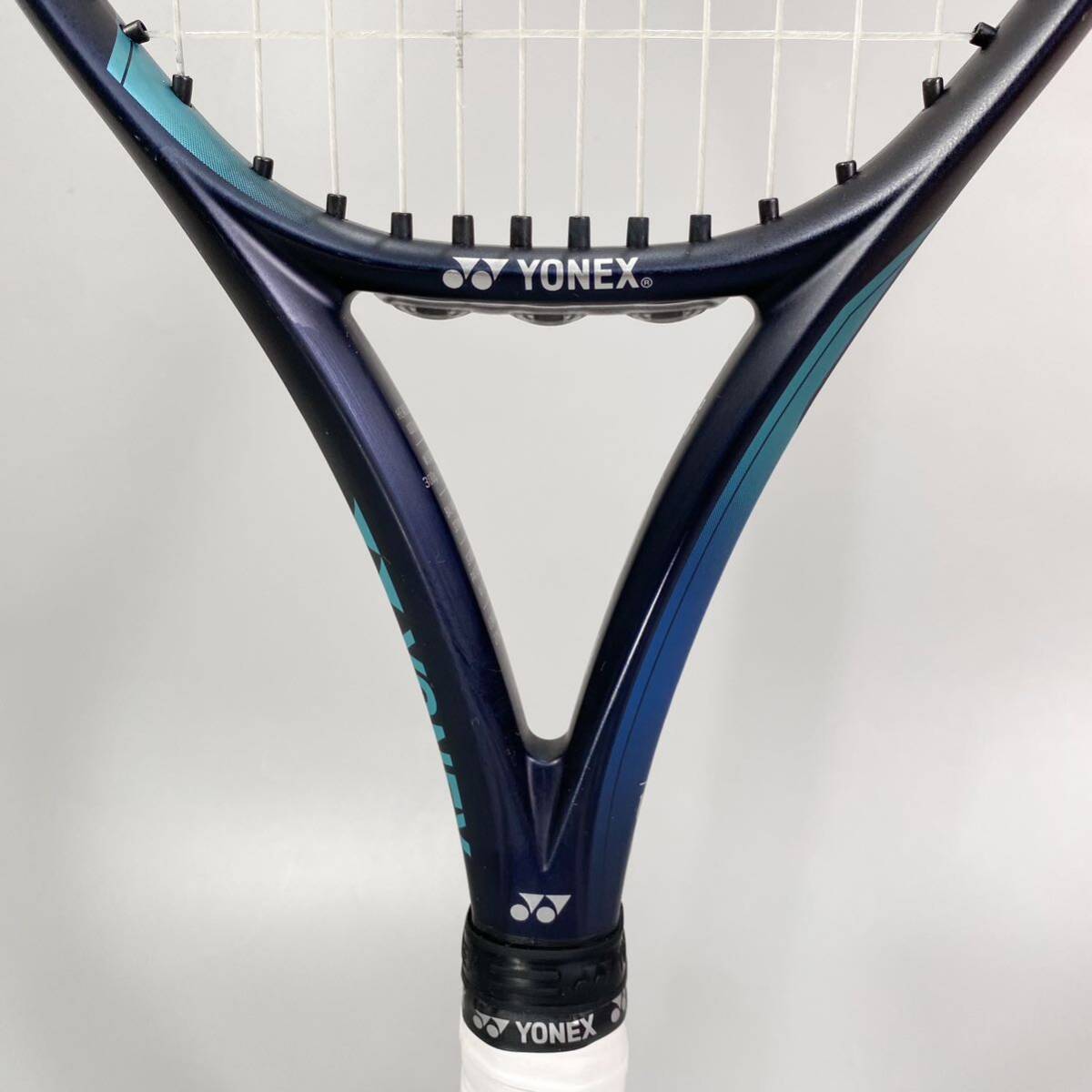 ②【上品】YONEX EZONE 100 2022 Eゾーン 硬式 300gテニスラケット 07EZ100 オールラウンド_画像9