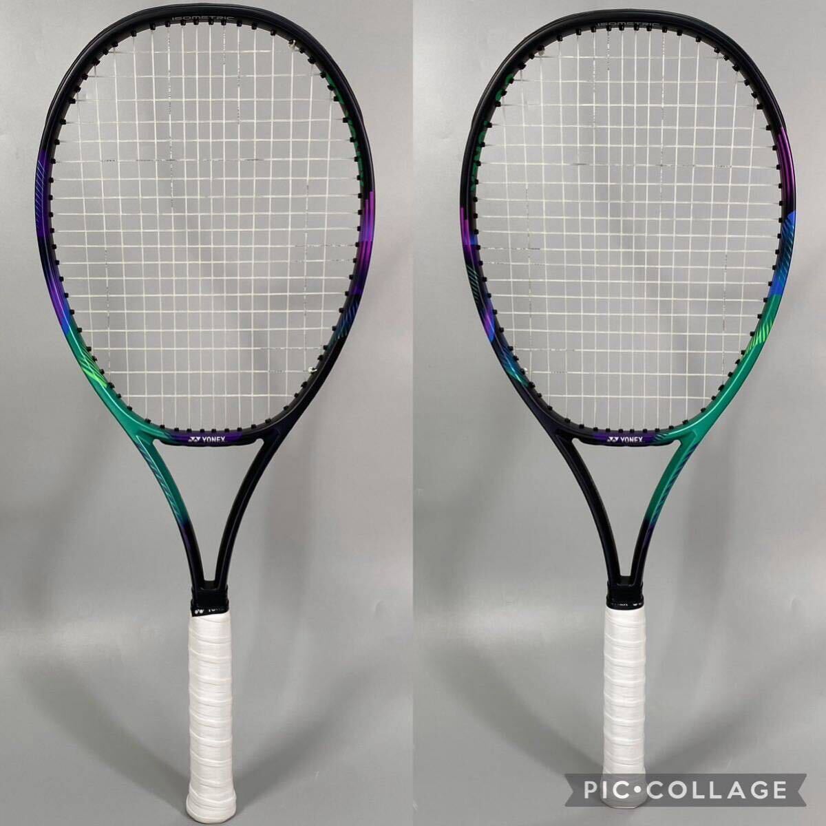 ①【超極上】YONEX VCORE PRO 100 G3 2021 Vコアプロ100 硬式 300g テニスラケット 03VP100 オールラウンド 中級〜_画像3