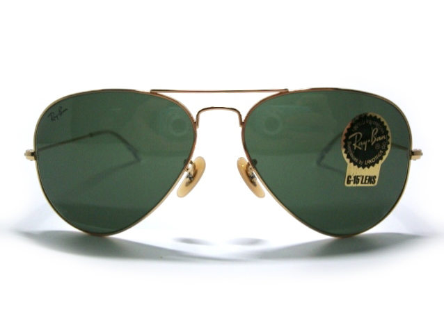 定2万 美品RayBanトップガン マーヴェリックTop Gunトムクルーズ着用モデルAVIATOR LARGE METAL G-15ゴールドRB3025 W3400ラージ メタルG15_画像4