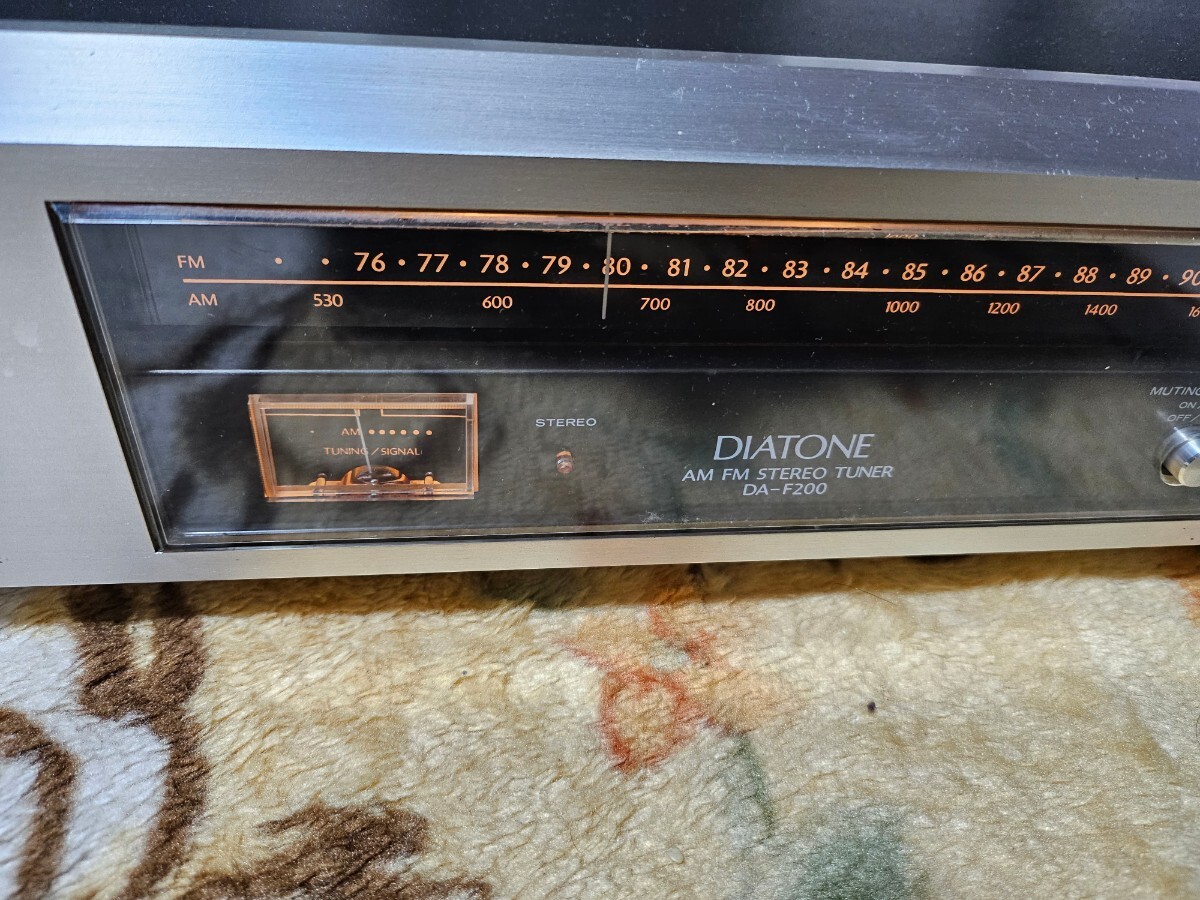 ★☆ダイヤトーン DIATONE DA-F200 AM/FM ステレオチューナー 【動作品】☆★_画像1