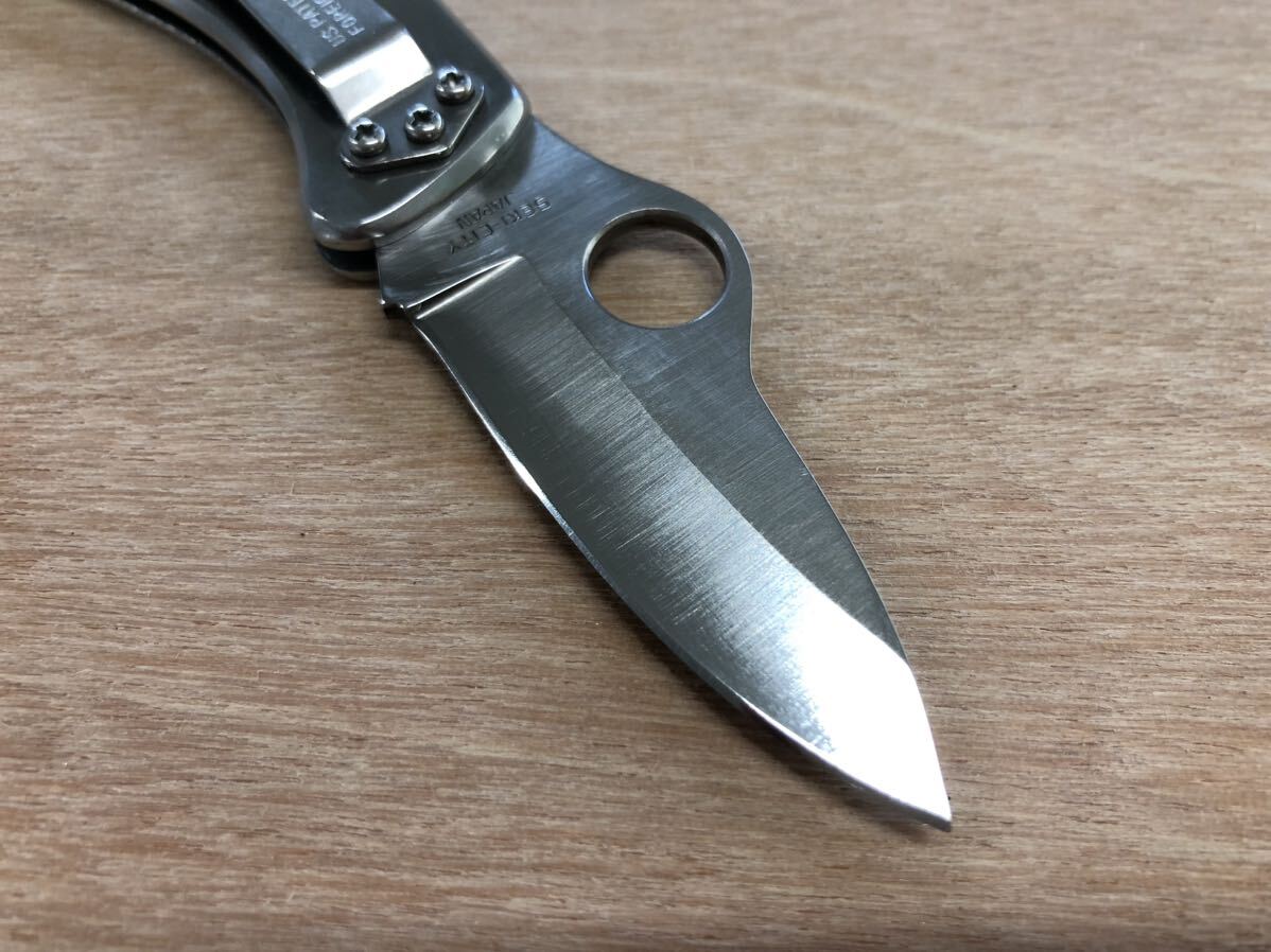 Spyderco (古いスパイダルコのフォールディングナイフ)の画像3