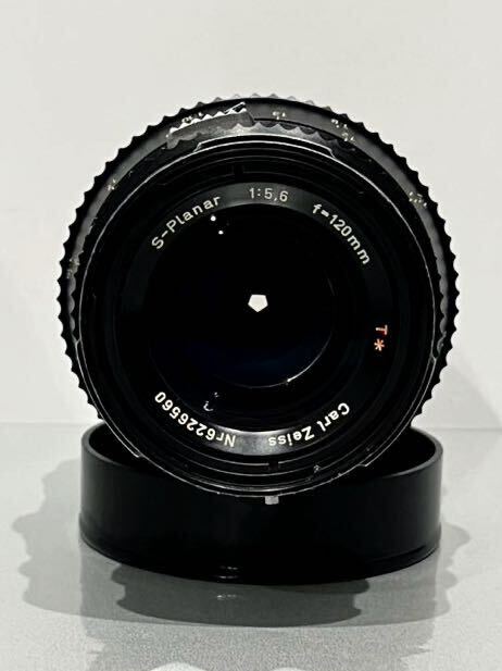 HASSLBLAD ハッセルブラッド Carl Zeiss カールツァイス S-Planar 120mm 5.6 中望遠 単焦点 中判カメラ 中古 レンズの画像8